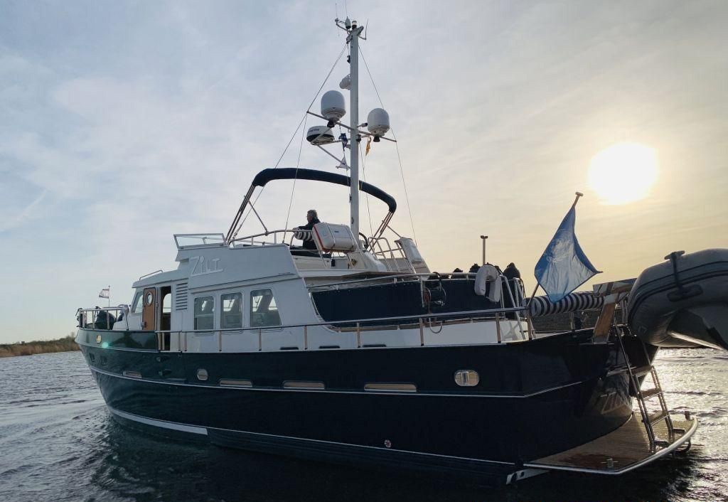 Beautiful Altena Blue Water Trawler 48 on Sale